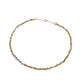 Pastel Rainbow Enamel Gold Cable Chain Necklace