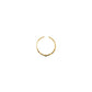 Heraklion Gold And White Adjustable Enamel Ring