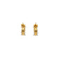 Rhode Gold & Pearl Hoop Earrings